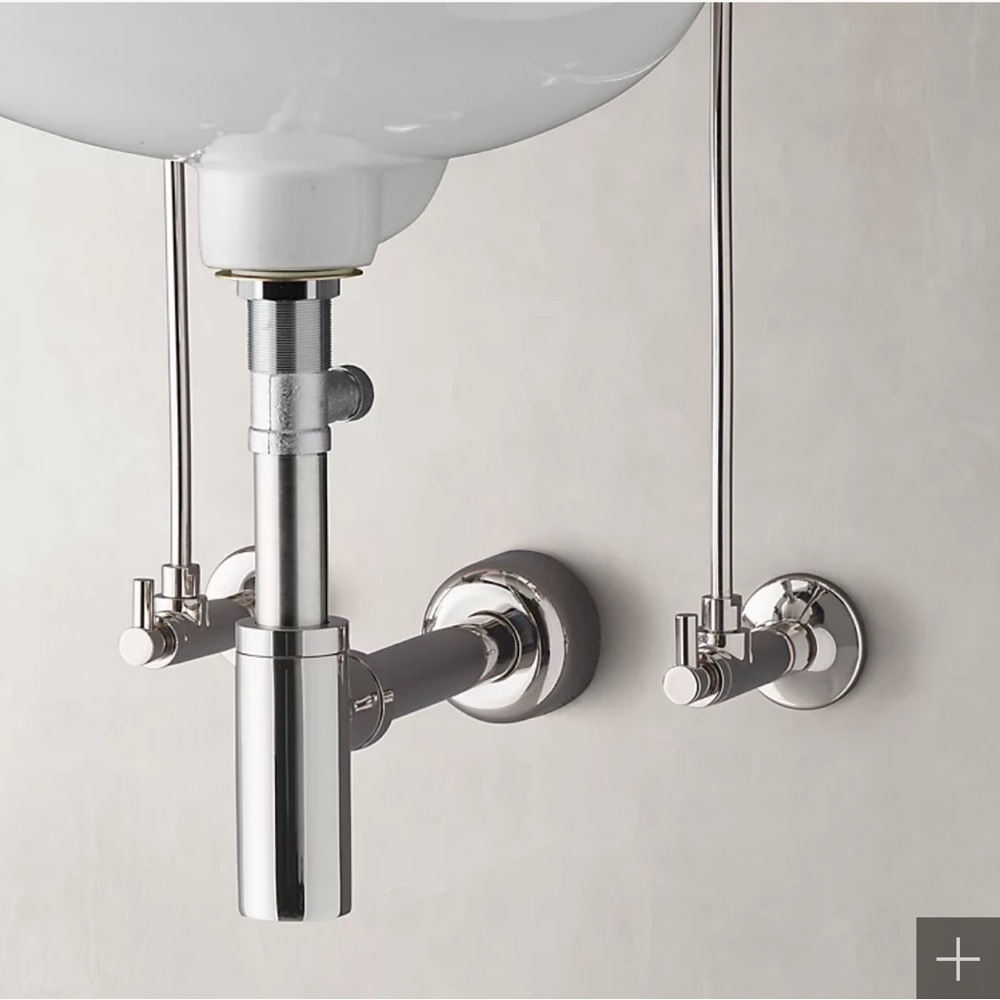 NEW Restoration Hardware Universal Contemporary Water Supply Kit